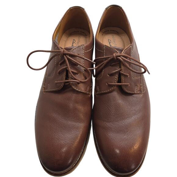 Clarks  11 Reharto Plain Oxfords Men's Tennis Shoe Athletic Sneaker - Picture 1 of 7